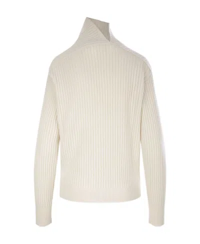 Loro Piana Cashmere Pullover In White