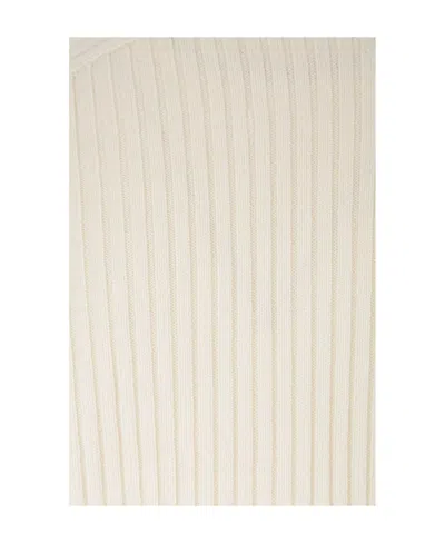 Loro Piana Cashmere Pullover In White