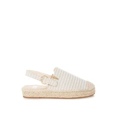 Rag & Co Women's Neutrals Zalli Canvas Espadrilles Sandals By  In White