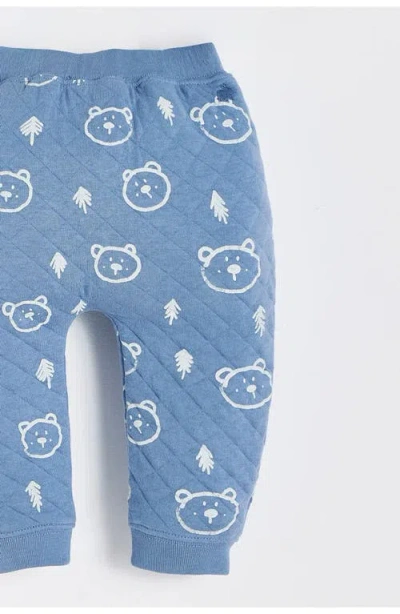 Babycottons Blue Pants For Infant In Blue