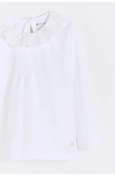 Babycottons Blanc Tee For Infant In White