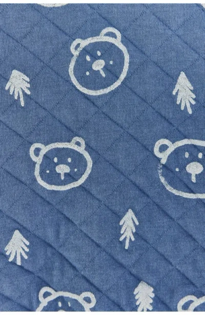 Babycottons Pat Blue Sweatshirt For Infant In Blue