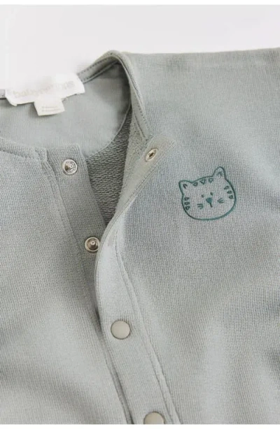 Babycottons Apple Cardigan For Infant In Gray