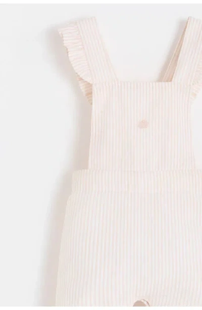 Babycottons Blanc Overall For Infant In Pink