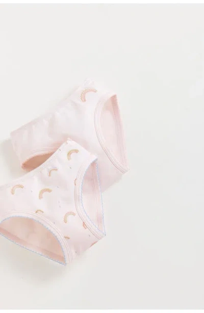 Babycottons Whimsy 2-pack Underwear For Toddler In Pink