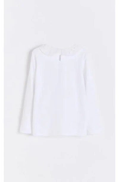 Babycottons Blanc Tee For Toddler In White