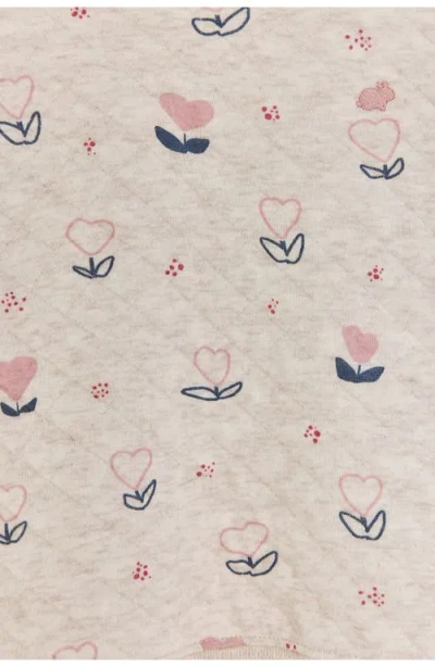 Babycottons Pat Printed Hearts Sweatshirt For Infant In Neutral