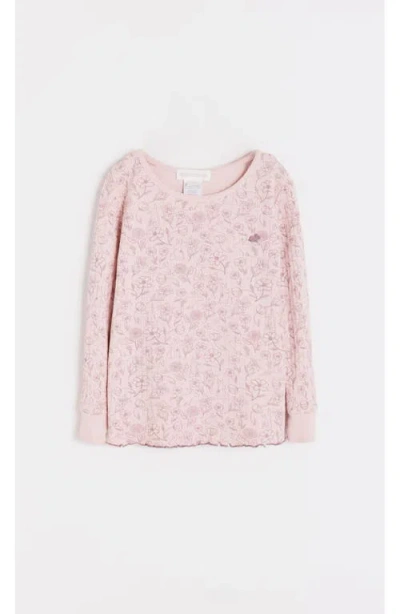 Babycottons Penny Snug Long Pajamas For Toddler In Pink