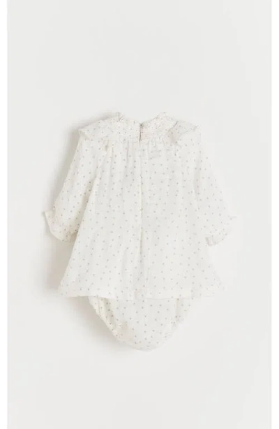 Babycottons Celebration Dress For Infant In White