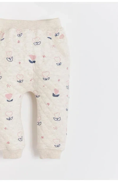 Babycottons Hearts Harem Baby Jogger For Infant In White