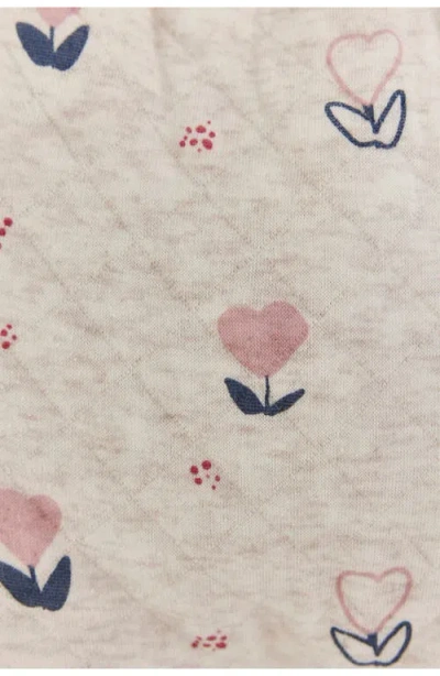 Babycottons Hearts Harem Baby Jogger For Infant In White