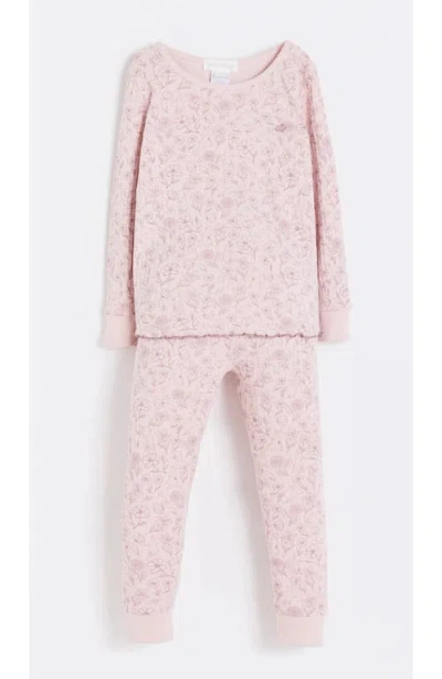 Babycottons Penny Snug Long Pajamas For Toddler In Pink