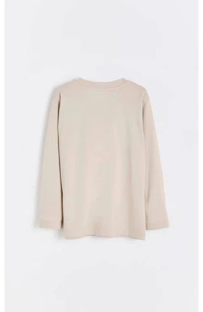 Babycottons Nut Tee For Toddler In Neutral