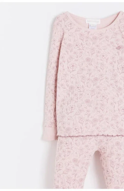 Babycottons Penny Snug Long Pajamas For Toddler In Pink