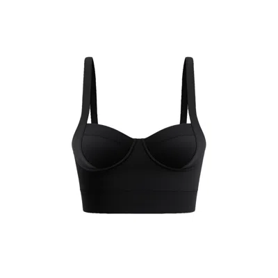 Hrmn8 Women's Black Form Bra In Black
