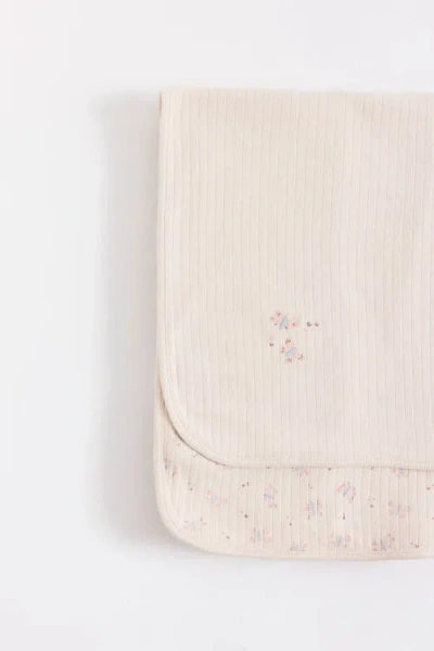 Babycottons Magic Wings Receiving Blanket In Neutral