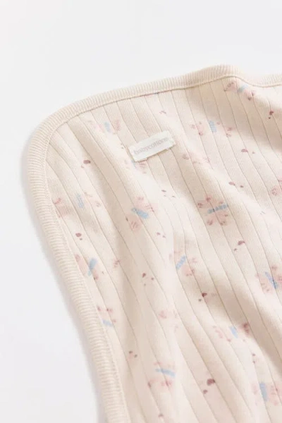 Babycottons Magic Wings Receiving Blanket In Neutral