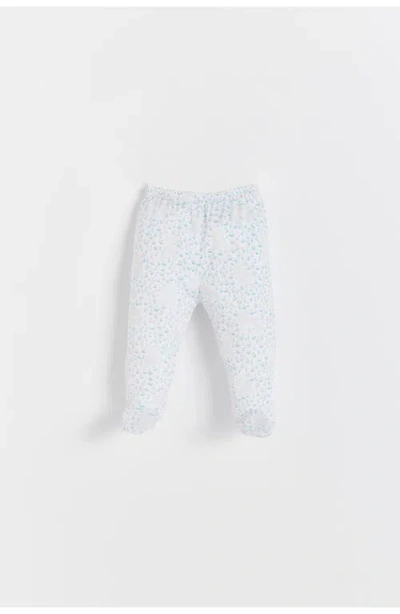 Babycottons Caramel Kimono & Pants Set For Infant In White