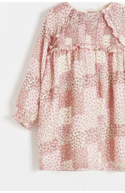 Babycottons Berries Dress For Infant In Pink