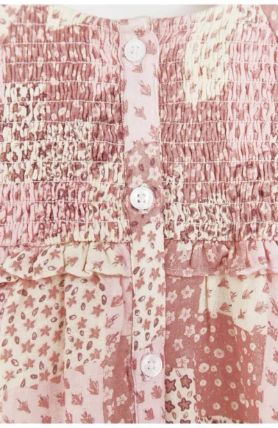 Babycottons Berries Dress For Infant In Pink