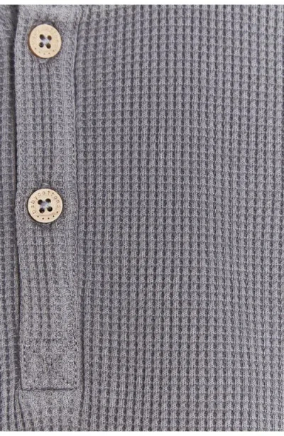 Babycottons Sweatshirt Waffle For Toddler In Blue