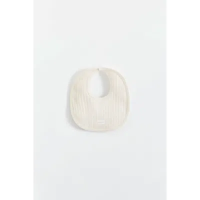 Babycottons Premium Cotton Point Small Bib For Infant In Neutral