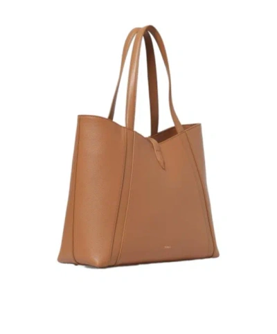 Furla Goccia Handbag In Brown