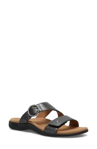 Taos Westside Slide Sandal In Black