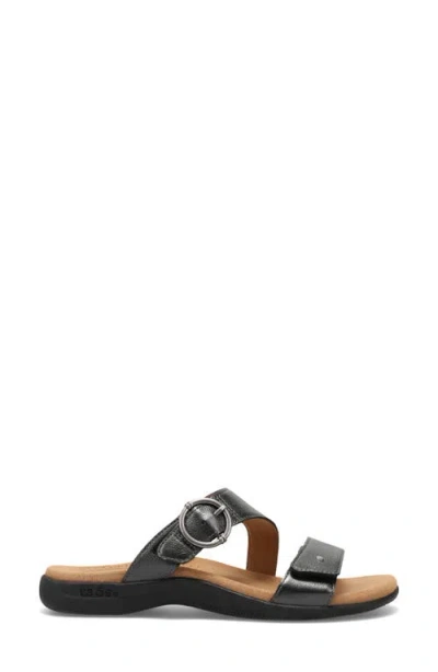 Taos Westside Slide Sandal In Black