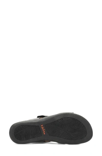 Taos Westside Slide Sandal In Black