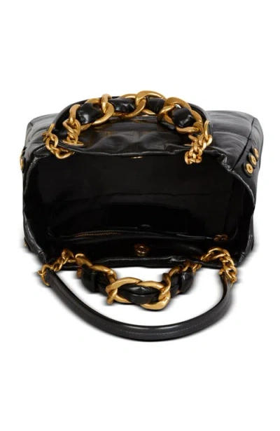 Balmain Small 1945 Soft Tote Bag In Black