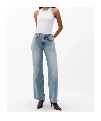 Rag & Bone Belt Loop Jeans In Blue