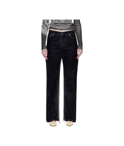 Jean Paul Gaultier Belt Loop Jeans In Blue