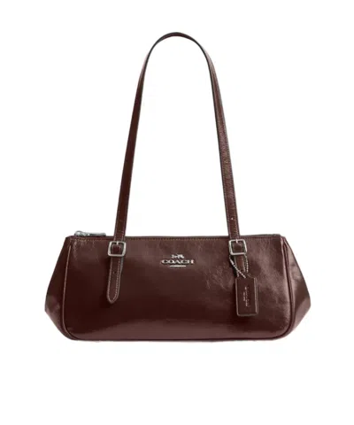 Coach Asher Shoulder Bag In Burgundy
