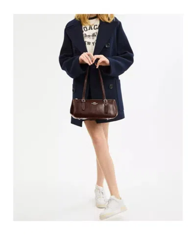 Coach Asher Shoulder Bag In Burgundy