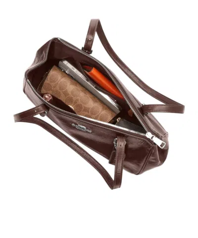 Coach Asher Shoulder Bag In Burgundy