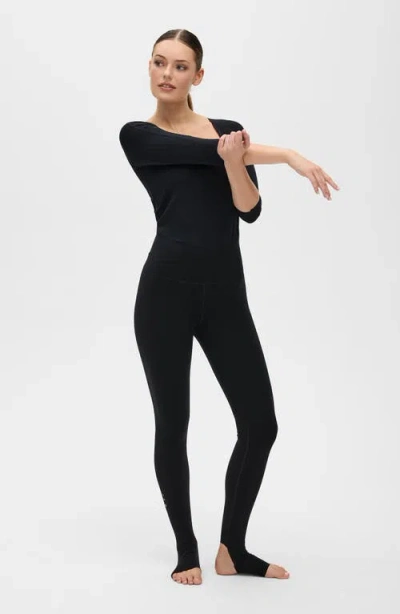 Elastique Athletics L'original Stirrup Leggings 25" In Black