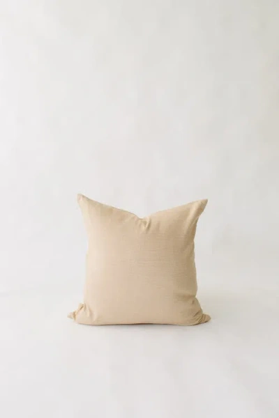 Loom Imports Pinstripe Pillow In Neutral