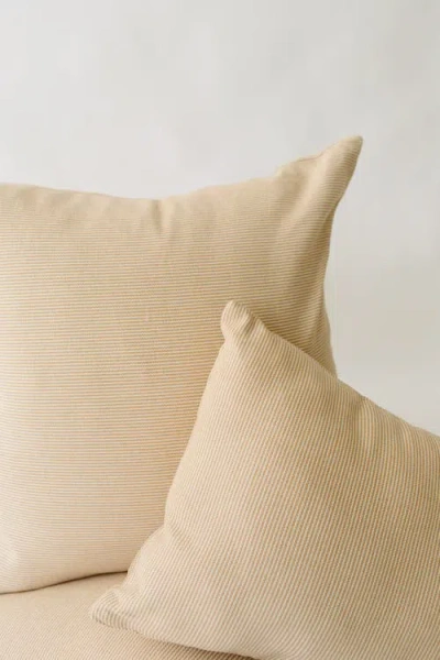 Loom Imports Pinstripe Pillow In Neutral
