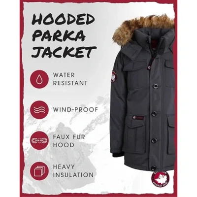Canada Weather Gear Boys' Heavyweight Winter Coat In Blue