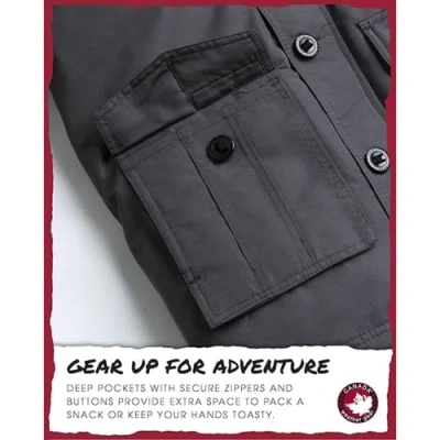 Canada Weather Gear Boys' Heavyweight Winter Coat In Blue