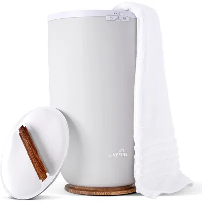 Live Fine Large Towel Warmer, Bucket In Gray