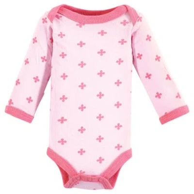 Luvable Friends Preemie Long Sleeve Bodysuits 3pk Foxy In Multi