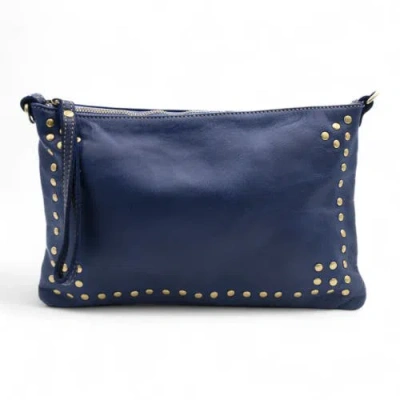 Bolsa Nova Boho Clutch In Blue