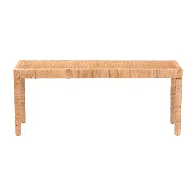 Asstd National Brand Abelia Bench In Brown