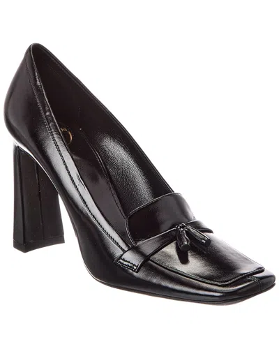 Saint Laurent Chloe 90 Leather Pump In Black