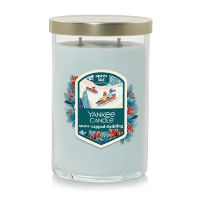 Yankee Candle Snow-capped Sledding 20 oz Signature Large Tumbler Candle, 20 oz