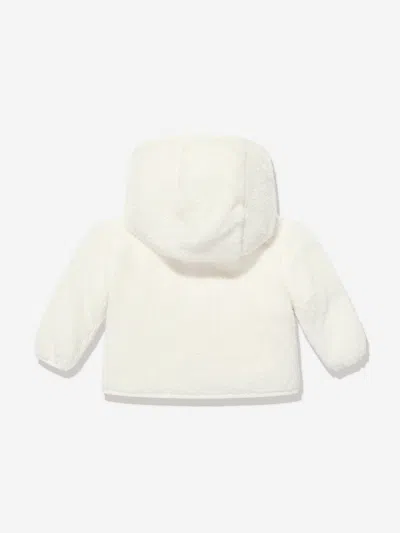 Tommy Hilfiger Baby Reversible Teddy Jacket In White