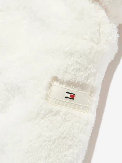 Tommy Hilfiger Baby Reversible Teddy Jacket In White