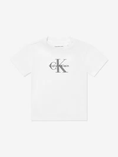 Calvin Klein Baby Monogram Tracksuit Gift Set In Multi